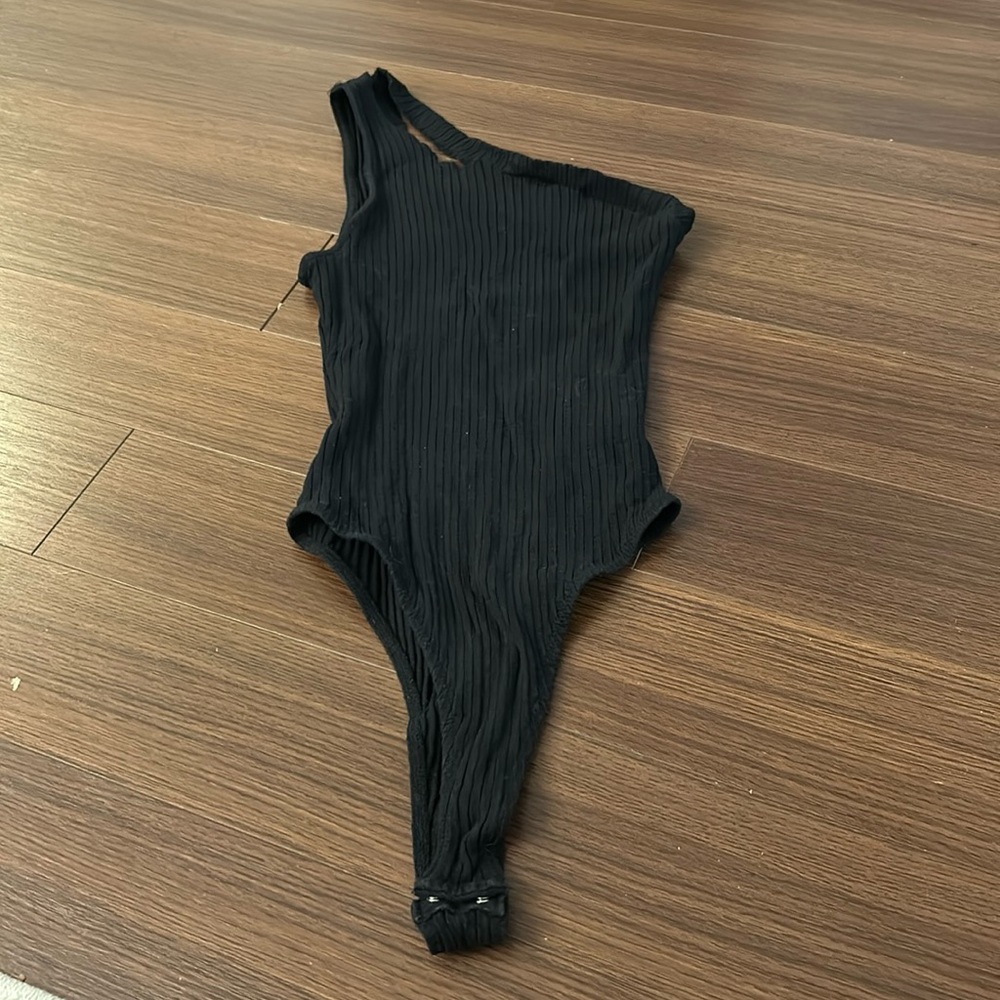 Lush one shoulder bodysuit